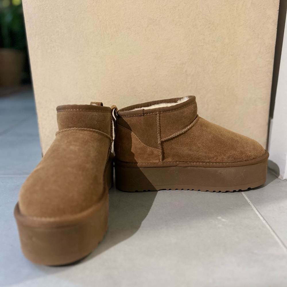 Platform Mini Boots